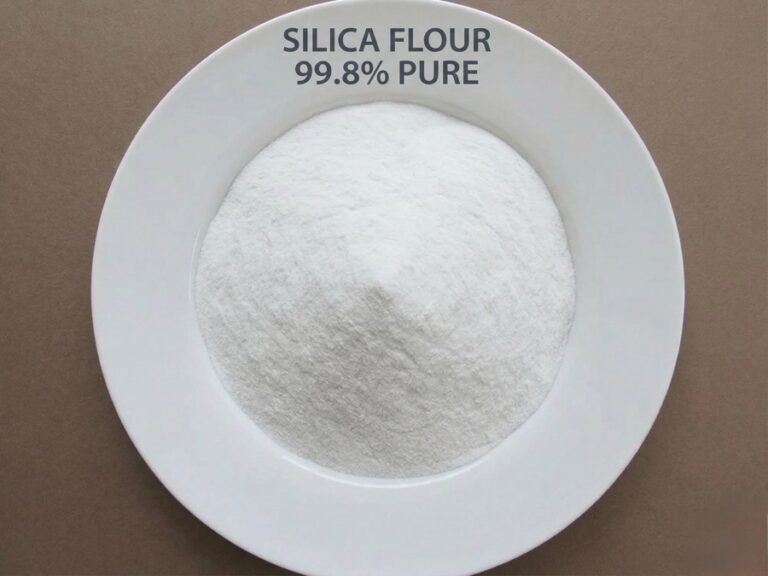 Silica flour quartz powder for industrial applications